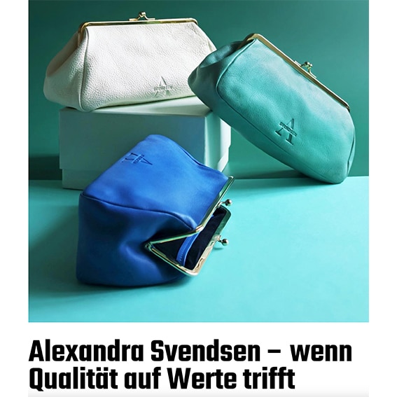 Presseartikel zu ALEXANDRA SVENDSEN.